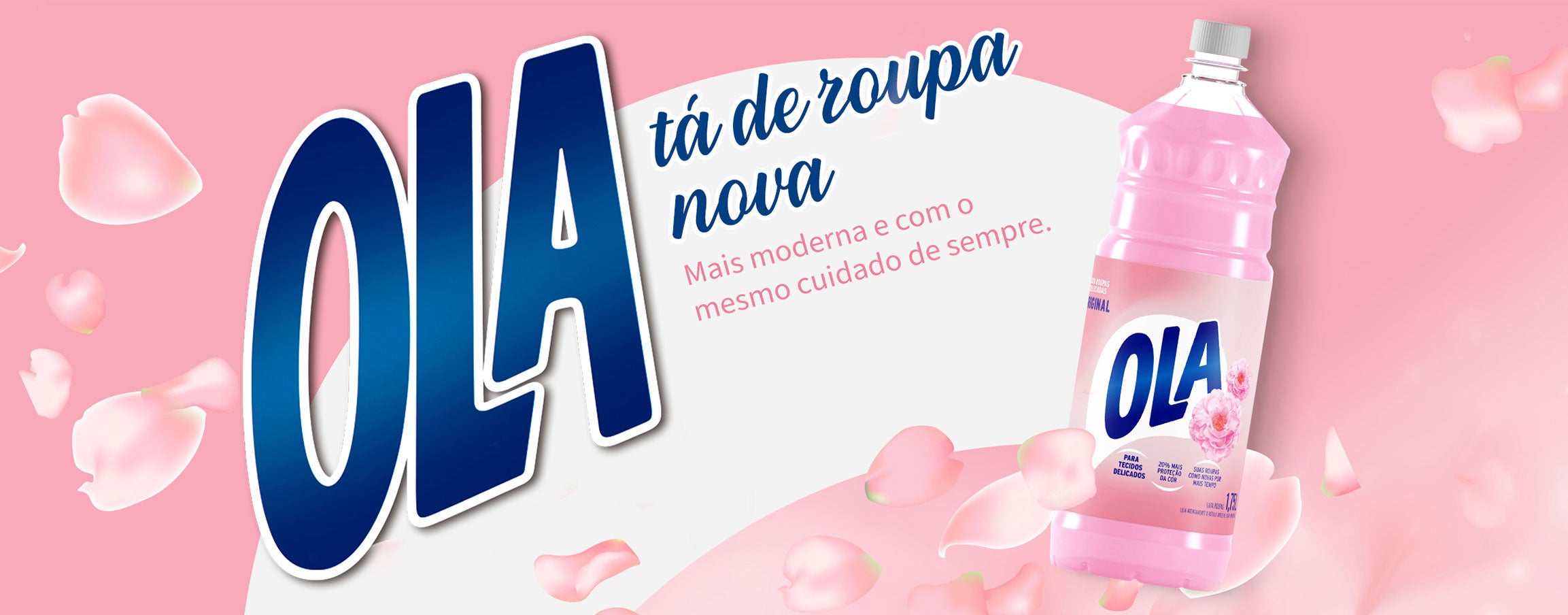 Frasco de Sabão Líquido roupas OLA